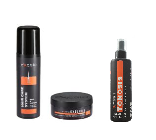 1 Exesio Hair Shampoo 280 ml + 1 Exelixis Hair Mask + 1 Exesio leave-in tonosis 
